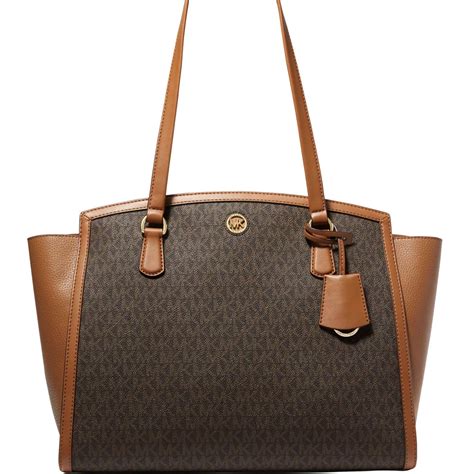 Michael Kors Chantal Large Top Zip Tote Bag 